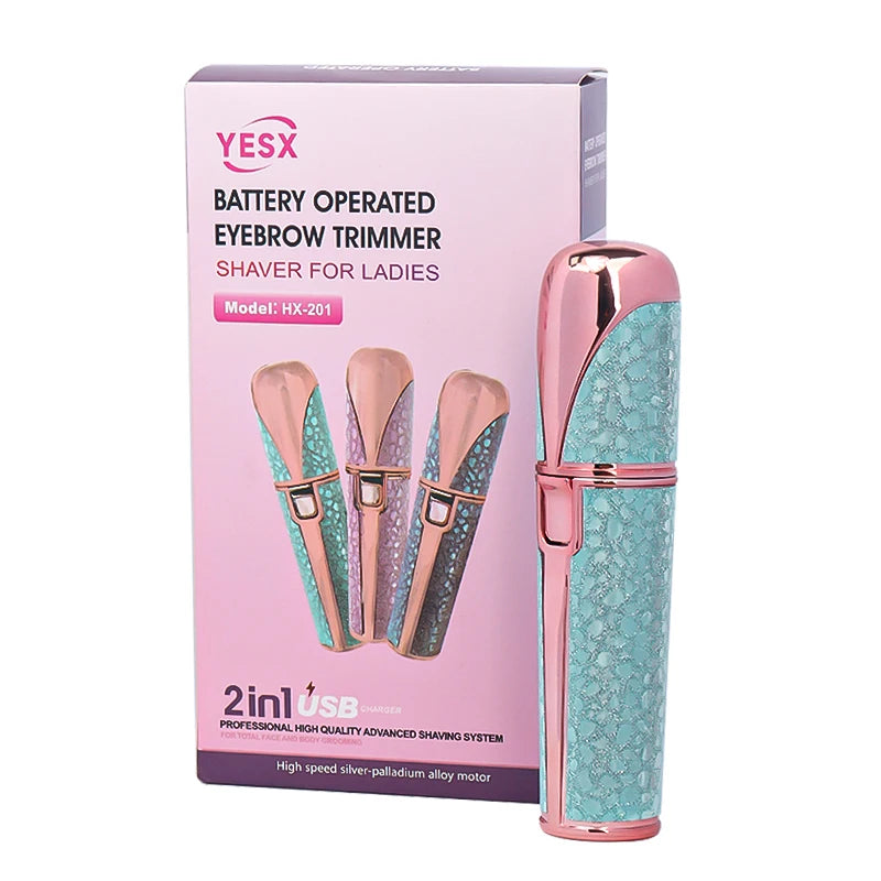 USB Electric Eyebrow Trimmer For Women Facial Hair Epilator