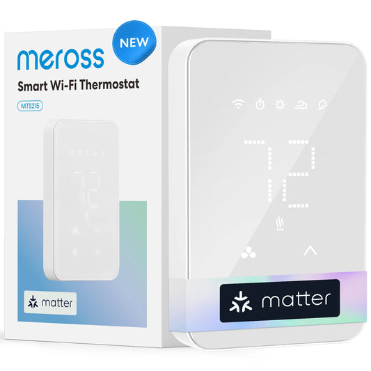 Meross MTS215 Smart Matter Thermostat For Electric Baseboard Heaters