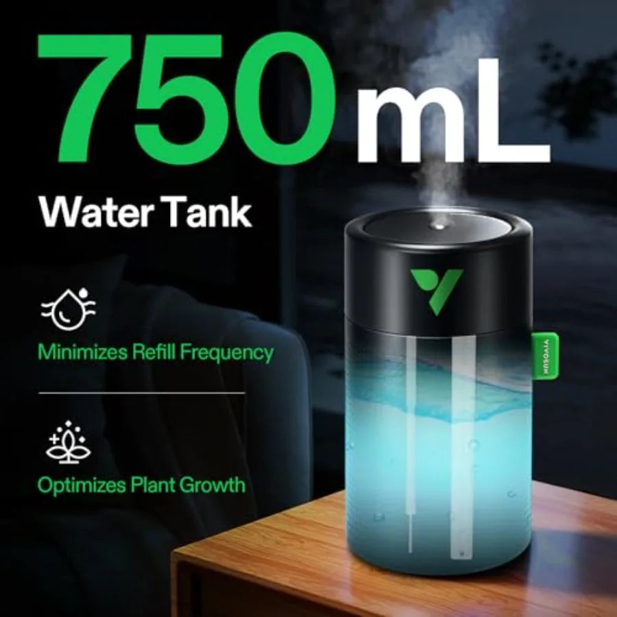 AeroStream U075 Humidifier Cool Mist Mini With Auto Shut Off