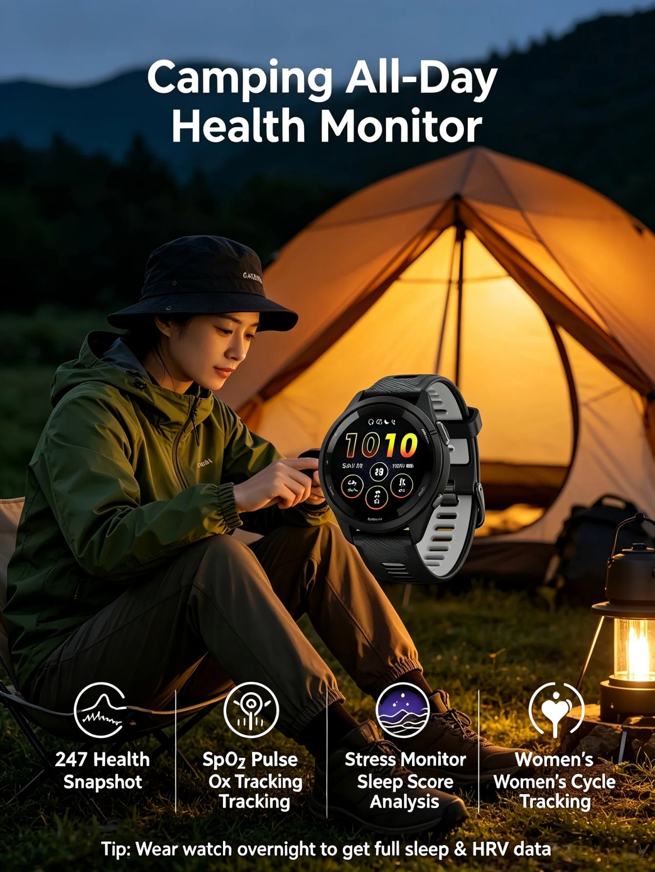 Garmin Forerunner 265 Multiband GPS Smartwatch Navigation And Health Tracking