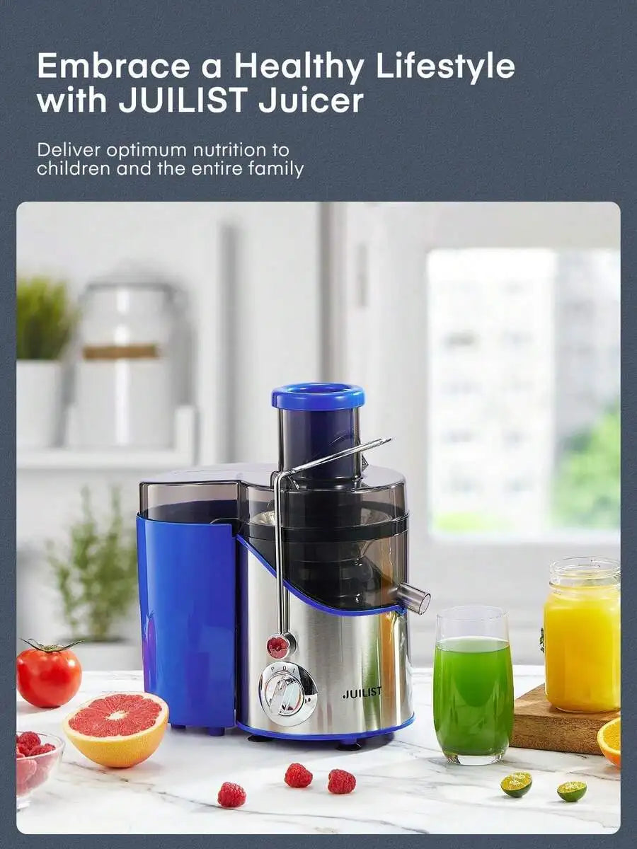 XMSJ Juicer Machine Wide Mouth Three Speed 400W High Performance