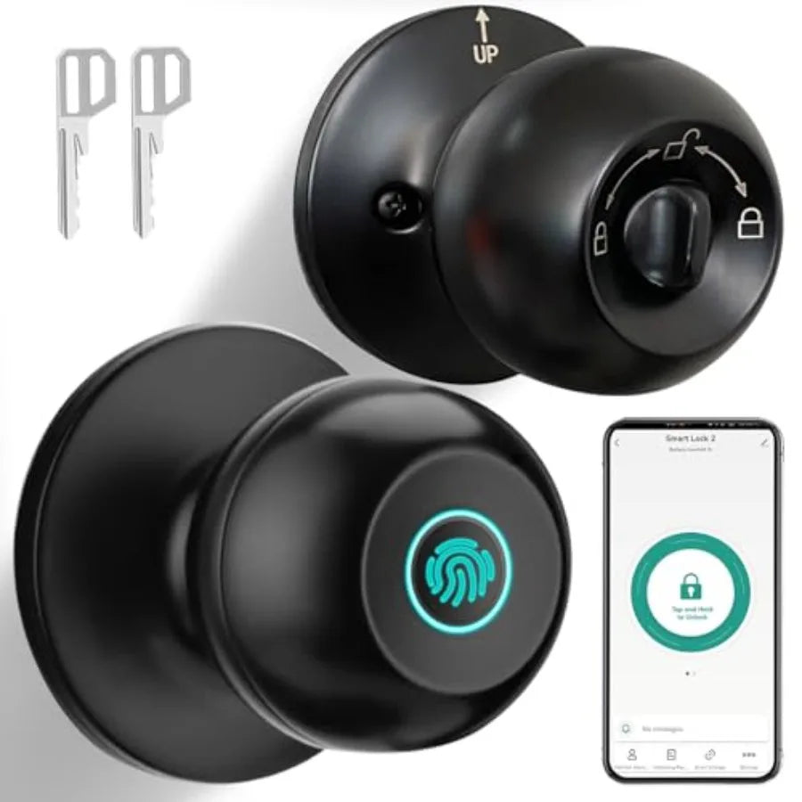 Fingerprint Door Lock With App Control And Biometric Keyless Entry