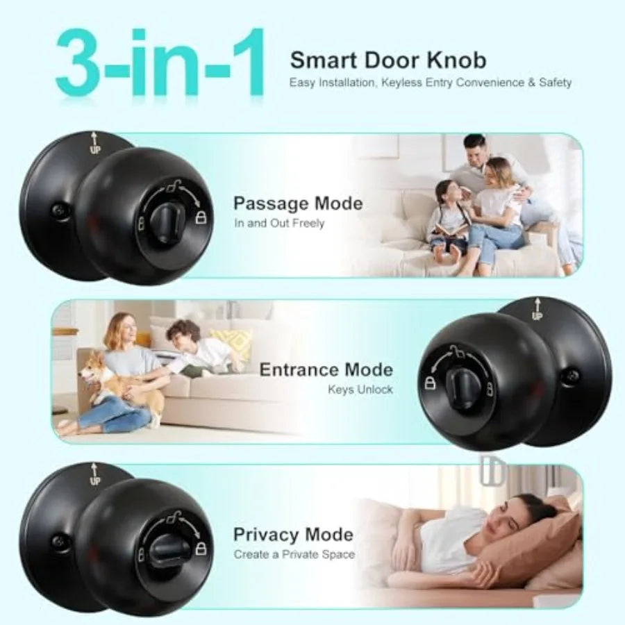 Fingerprint Door Lock With App Control And Biometric Keyless Entry