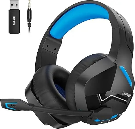 BINNUNE BW01 Wireless Gaming Headset With Microphone PC PS4 PS5