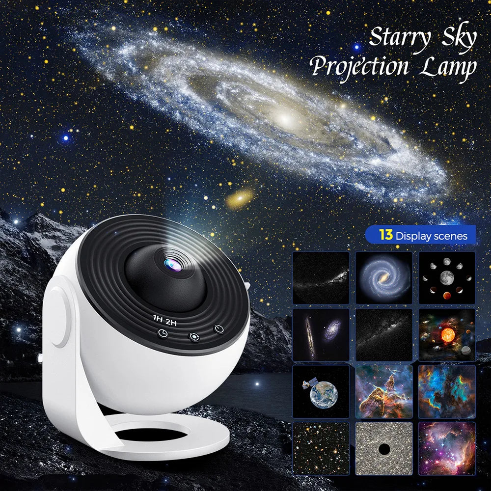 Aiopp Galaxy Projector For Bedroom With HD Star Projection