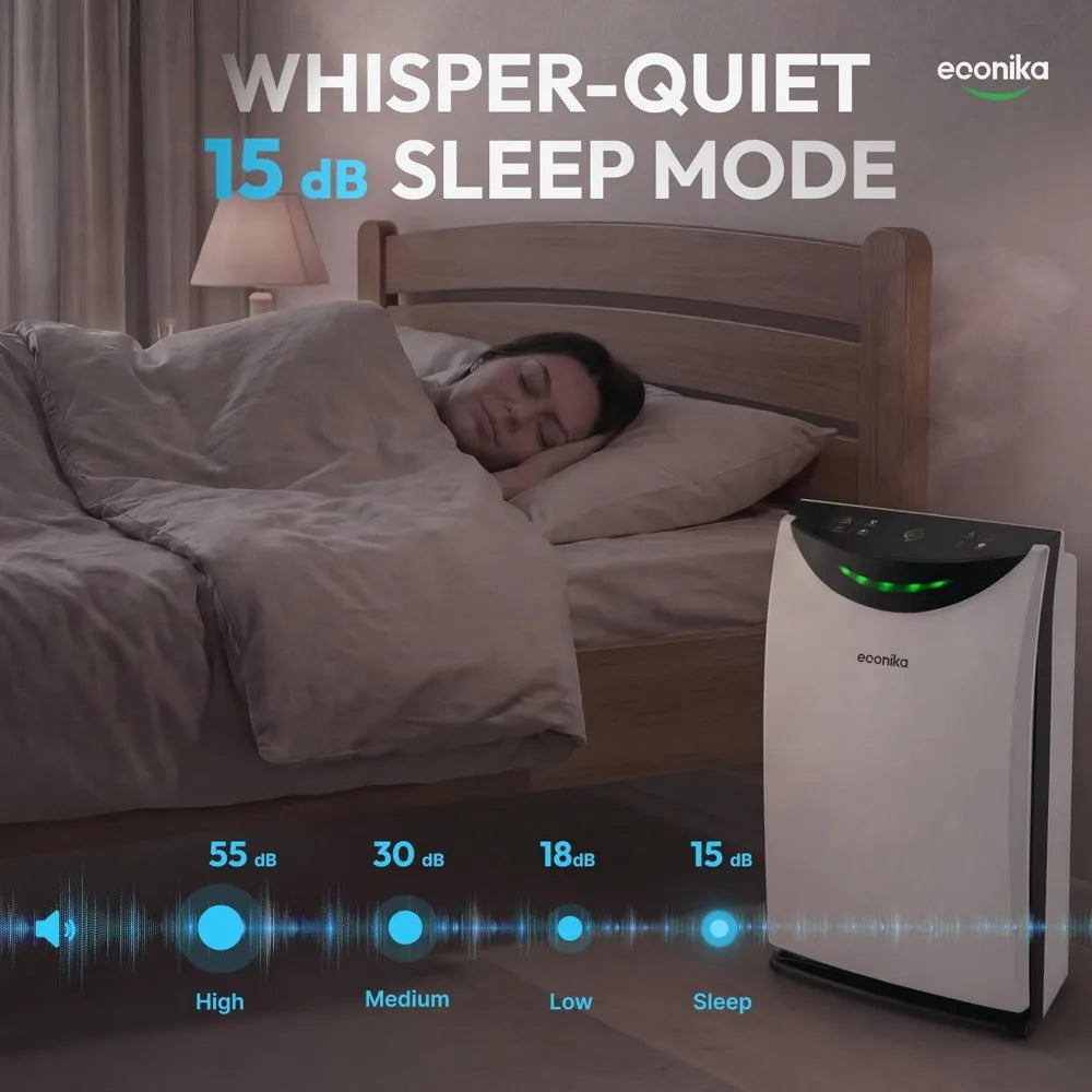 XMSJ 4-In-1 Humidifier And Air Purifier With UV Light