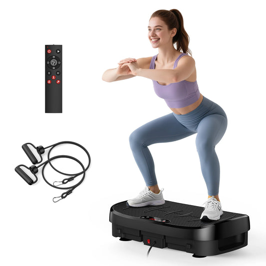 HTM Vibration Plate Whole Body Fitness Platform 120 Levels