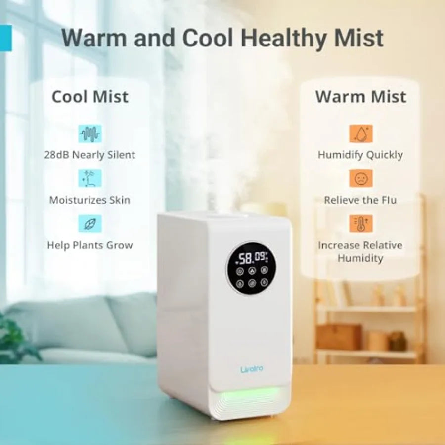 Smart Humidifier For Large Rooms With App And Alexa Control
