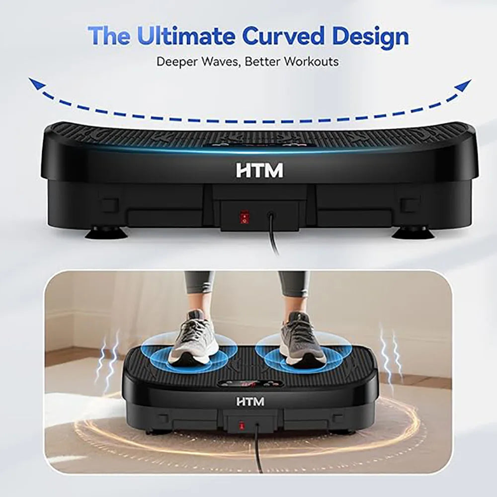 HTM Vibration Plate Fitness Machine For Whole Body Workout