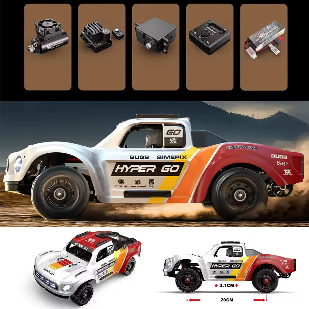 BEYONDSKY RC Racing Car 4WD Brushless Motor ESC Pro