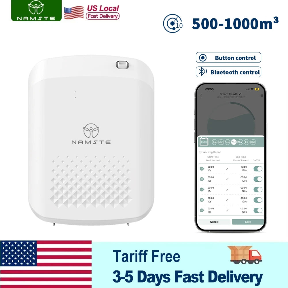 NAMSTE Smart Aroma Diffuser For Hotels With Bluetooth Control