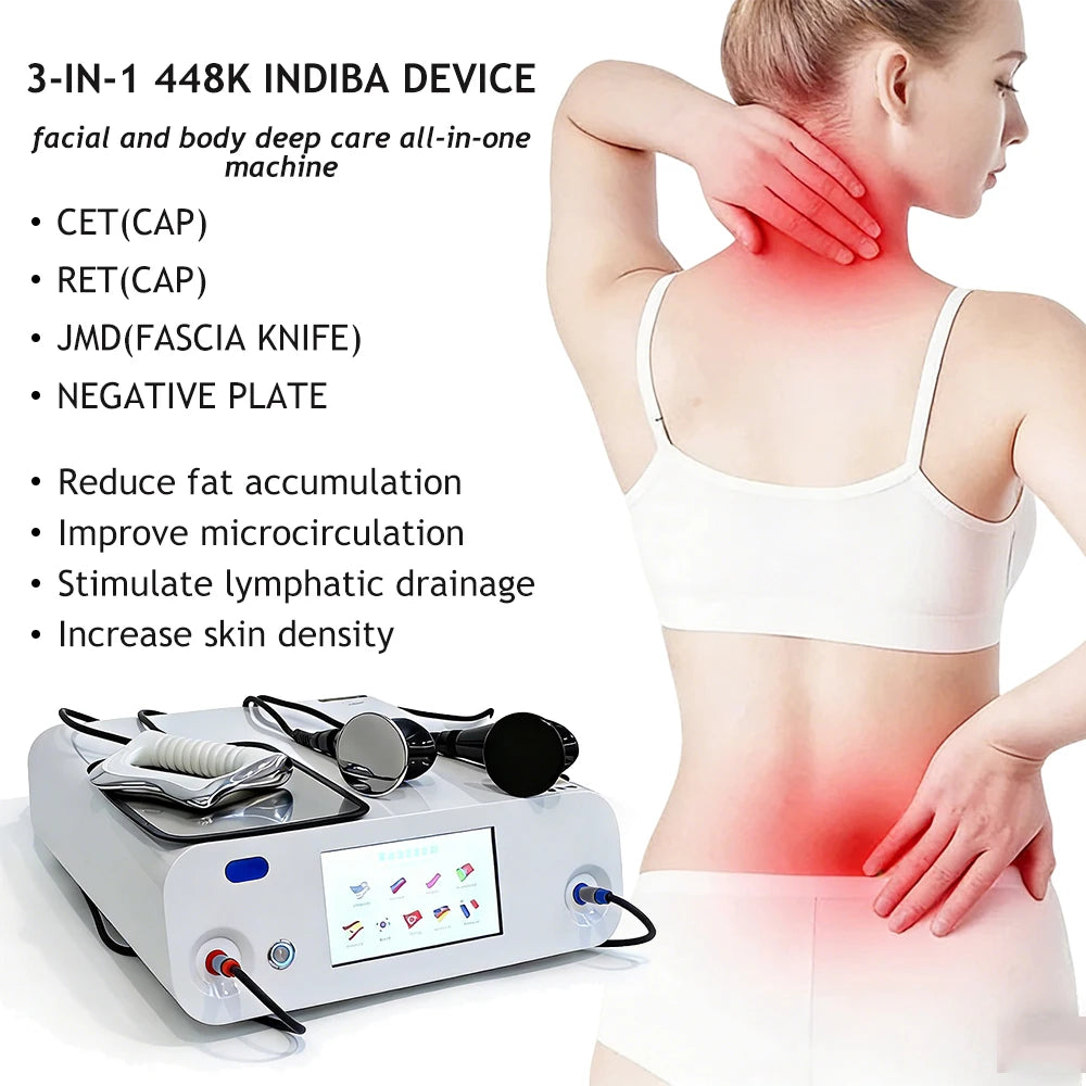 AOKO Indiba 448Khz Thermal Therapy Beauty Machine Skin Tightening