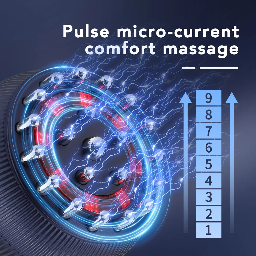 Hailicare Wireless Electric Heated Massager Microcurrent For Anti Cellulite