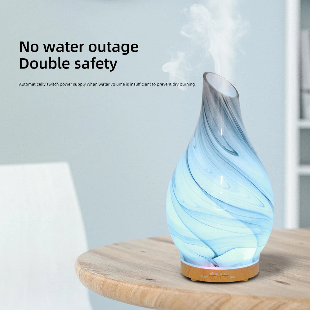 Silent Aroma Diffuser With 7 Color Modes And Timer