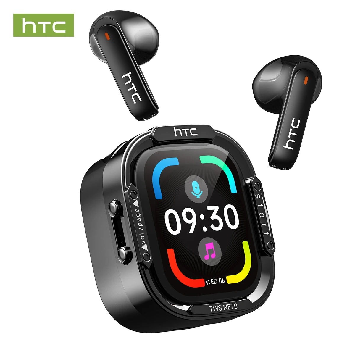 HTC NE70 Wireless Bluetooth Earphones With AI Translator Feature