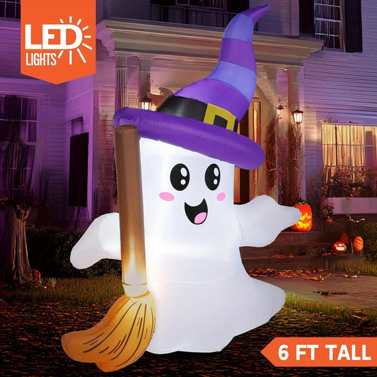 Halloween Led Inflatable Ghost Outdoor Yard Decoration