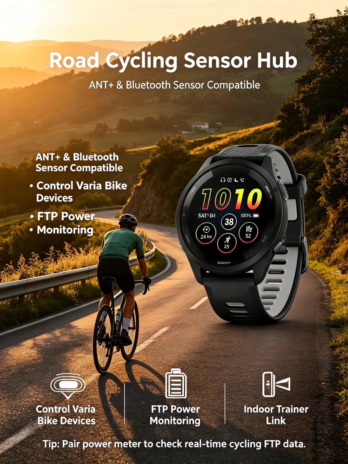 Garmin Forerunner 265 Multiband GPS Smartwatch Navigation And Health Tracking