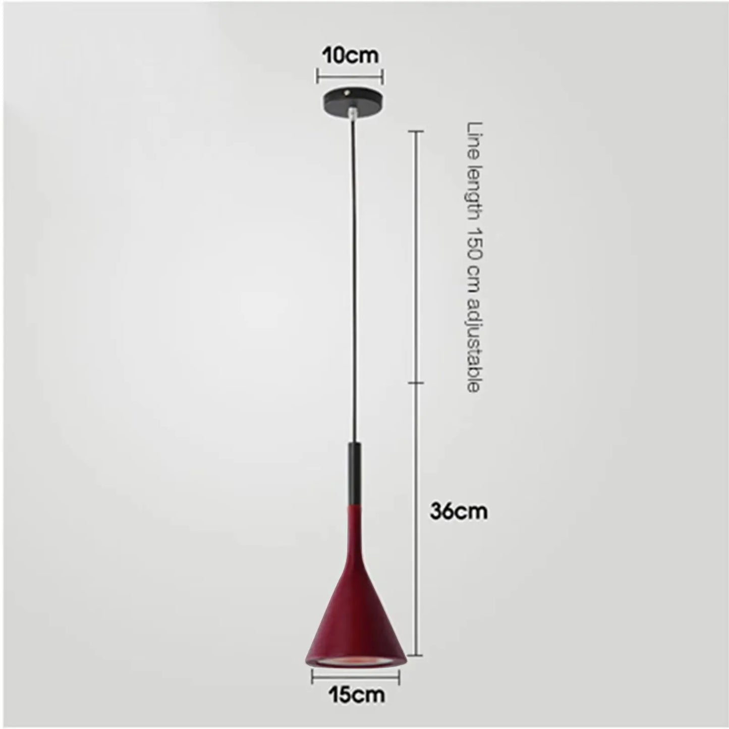 ZODOLAMP Modern LED Pendant Light For Kitchen And Dining