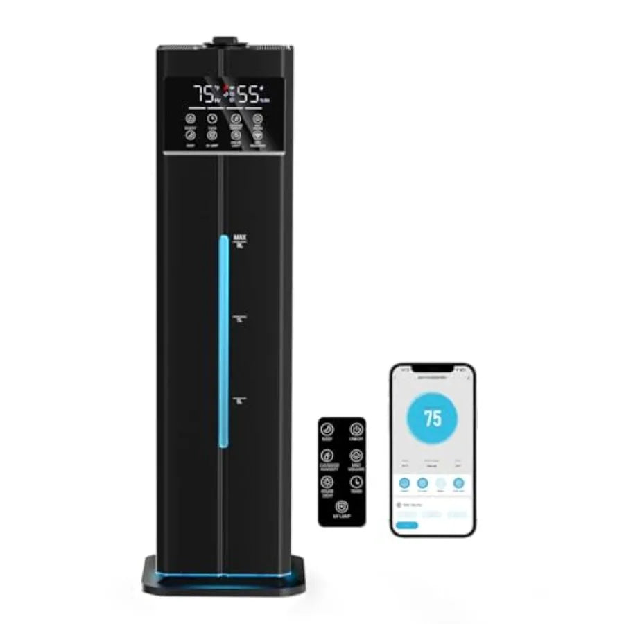 Smart Cool Mist Humidifier With App Control For Large Rooms