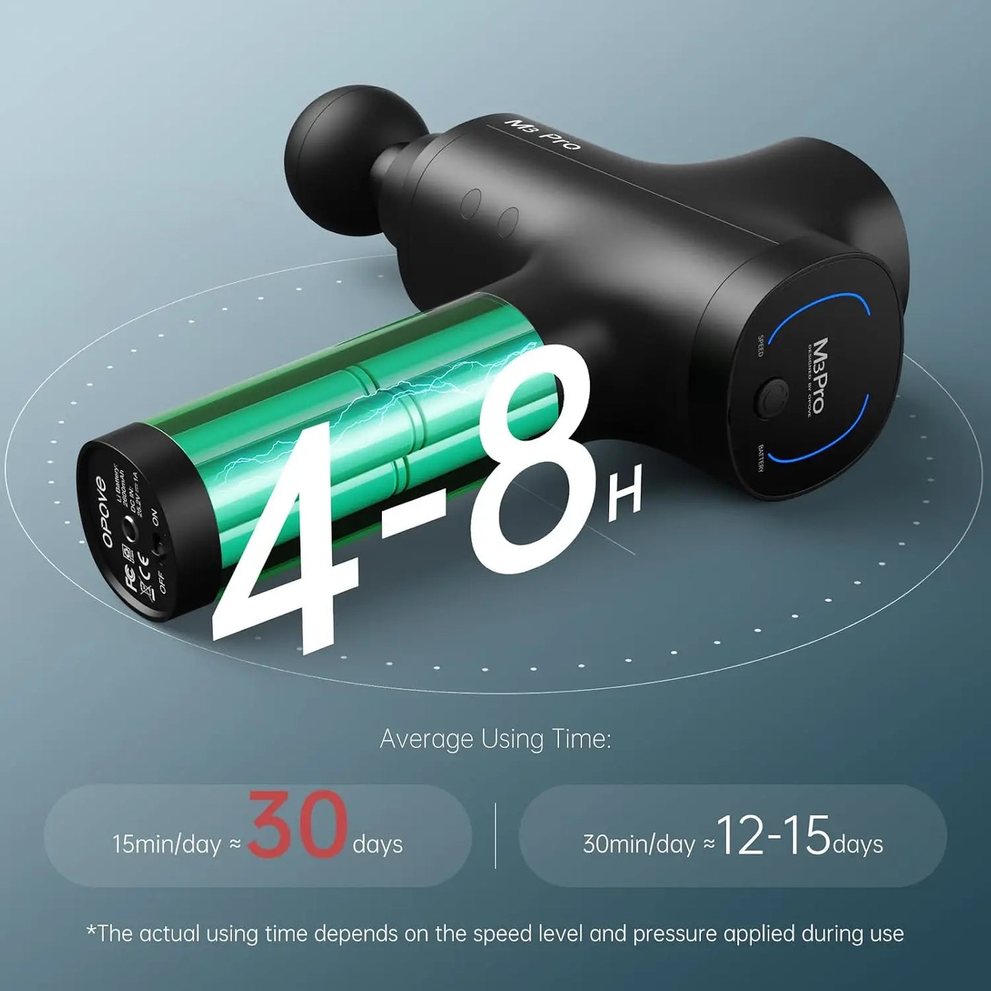 Percussion Massage Gun Deep Tissue Muscle Massager For Workout Recovery