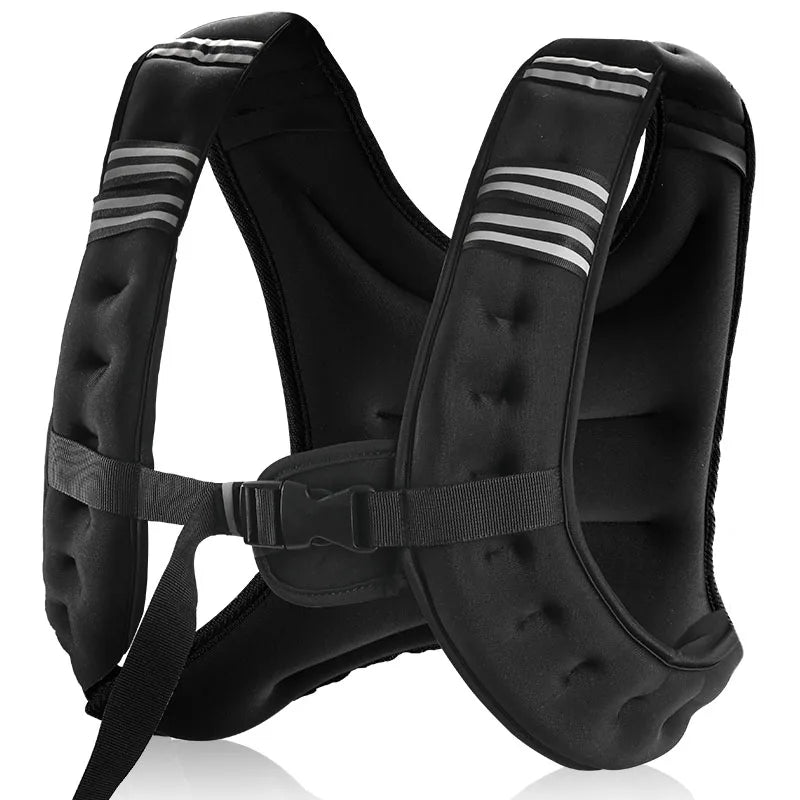Weight Vest With Reflective Stripe For Workout And Training