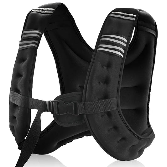 Weight Vest With Reflective Stripe For Workout And Training