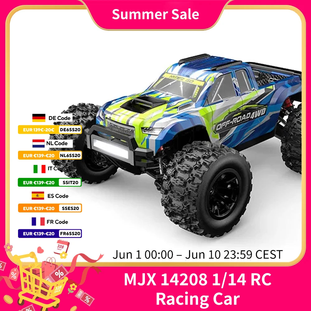 BEYONDSKY RC Car Brushless 4WD Off Road Monster Truck