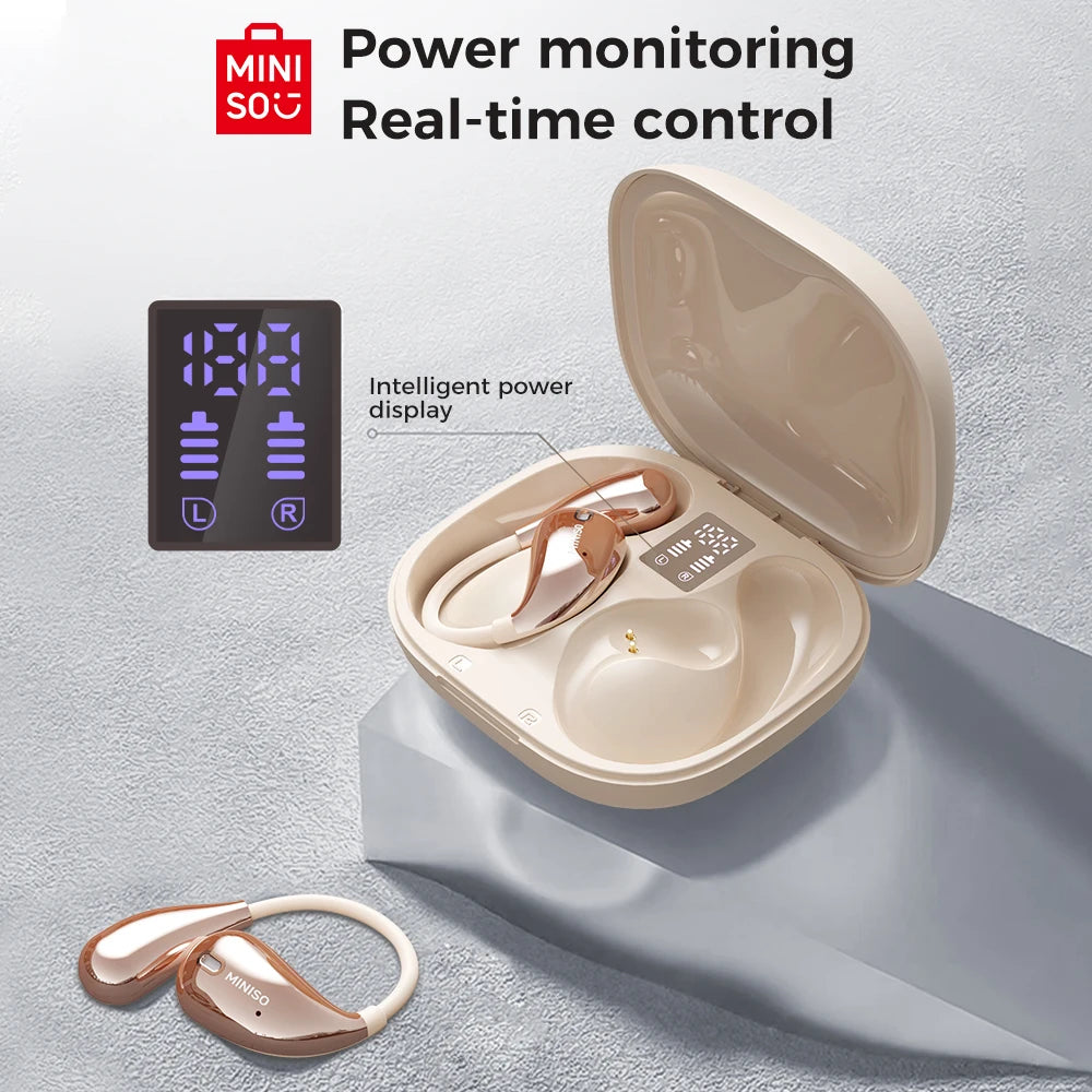 Miniso X33 Wireless Translation Earbuds Featuring HiFi Audio Quality