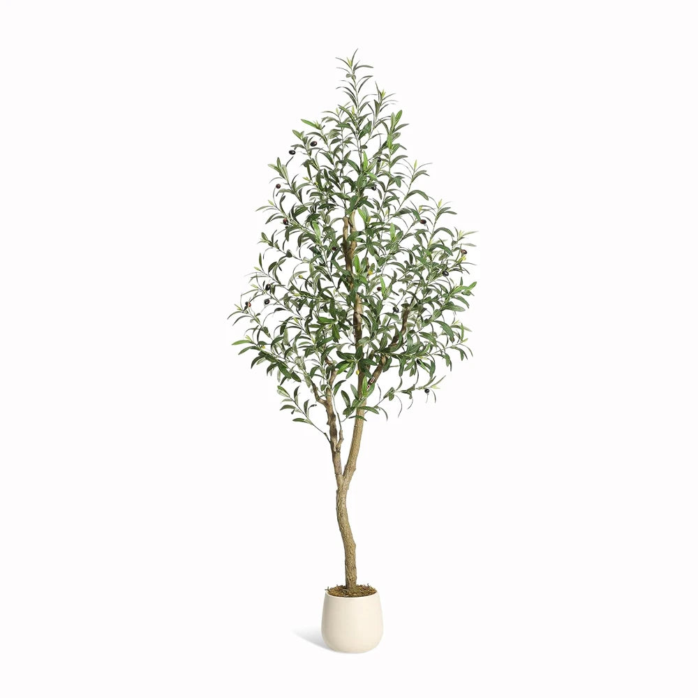 HiMISS Olive Trees Artificial Indoor Potted Plant For Home Decor