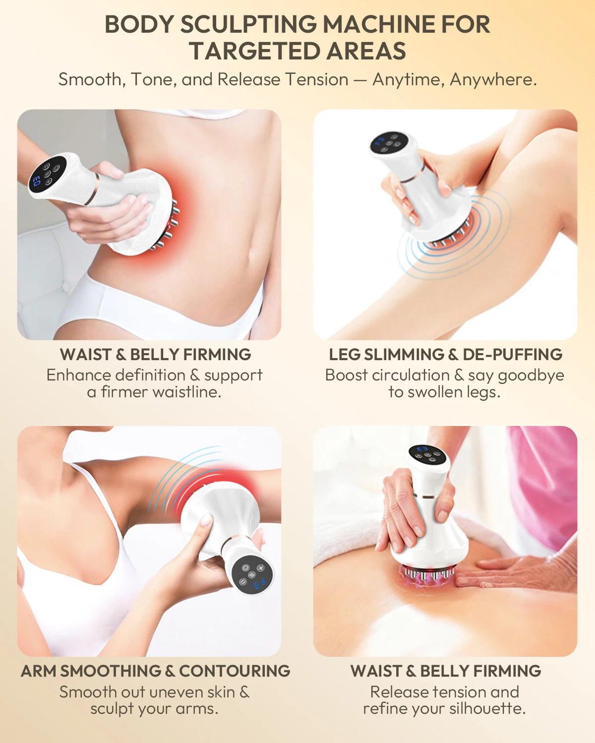 Lymphatic Drainage Massager For Body Sculpting Massage Tool