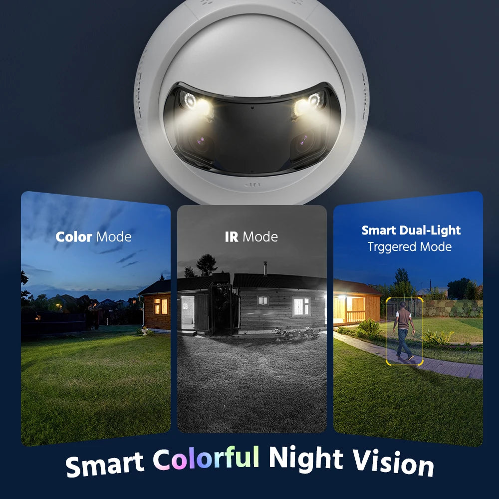ANNKE 4K Security Camera System With 180 Degree Panoramic Lens