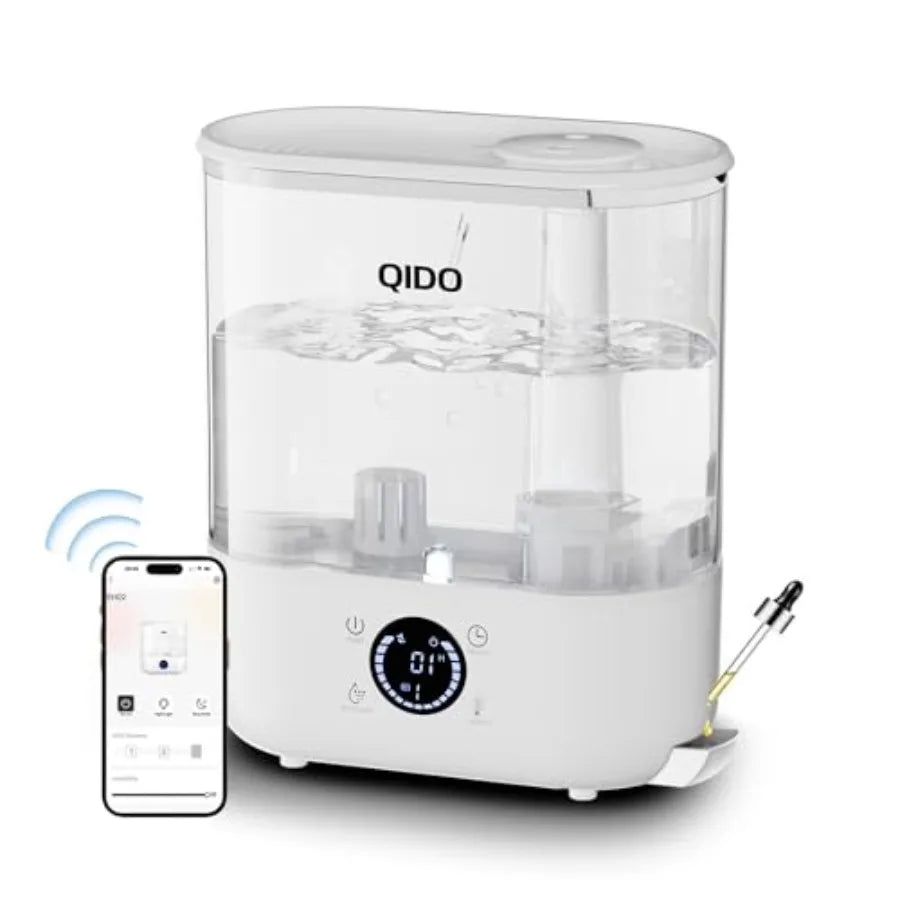 Smart Humidifier For Bedroom With Essential Oil Diffuser