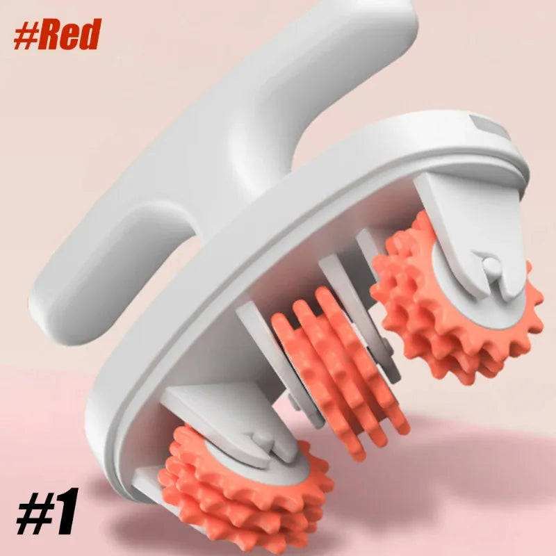 Multi-Function Full Body Ring Leg Massager Roller With Detachable Handles